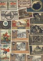 Német Birodalom/Weimari Köztársaság 1920-as évek eleje 176db szükségpénz, nagyon kevés duplával T:ké...