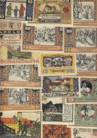 Német Birodalom/Weimari Köztársaság 1920-as évek eleje 176db szükségpénz, nagyon kevés duplával T:ké...