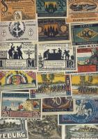 Német Birodalom/Weimari Köztársaság 1920-as évek eleje 176db szükségpénz, nagyon kevés duplával T:ké...