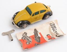 Schuco Micro Racer VW Bogár  játékautó, saját dobozában, leírással, kulccsal, jó állapotban, h: 10 c...