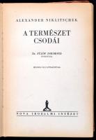 Alexander Niklitschek: A matematika csodái. Fordította S. Beke Anna. Budapest, 1942, Nova Irodalmi I...