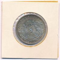 1932. 2P Ag "Madonna" T:1,1- kis patina 
Adamo P7