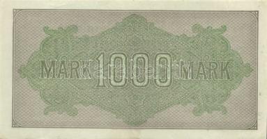 Német Birodalom/Weimari Köztársaság 1923. 1000M (2X)2klf vízjellel T:I-