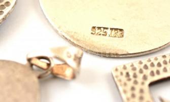 Ezüst(Ag) medálok, 7 db, jelzettek, nettó: 17,7 g