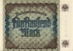 Német Birodalom/Weimari Köztársaság 1923. 5000M (4X)4klf vízjellel T:I-