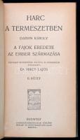 Darvin Károly: Harc a természetben I-II. kötet. A fajok eredete. Az ember származása. Életrajzi beve...