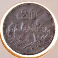 1921. 20f Fe rozettával, Artex-veret T:P 
Adamo K4.1