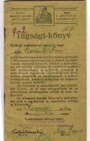 1920. Hangya tagsági könyv