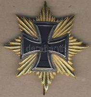 Német 3. Birodalom 1939. Nagy aranyozott mellcsillag gyűjtők részére készített dekoratív darab T:2