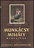 Munkácsy Mihály kiállítás. Bp., 1952, Műcsarnok, 92 p. Fekete-fehér fotókkal illusztrált. Kiadói papírkötésben, kissé sérült gerinccel.