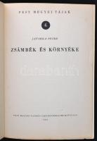 Vegyes útikönyv tétel, 10 db: 

Cseke László: Visegrád. (1966, Panoráma.), Dr. Boros Lajos-Dr. Sop...