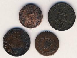 Német Államok/Poroszország 1796B 1/2Gr + 1858A 2Pf + 1863A 1Pf T:3 + 1870A 2Pf T:2-/3