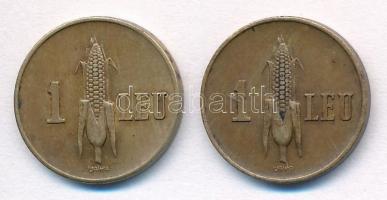 Románia 1938. 1L Ni-sárgaréz + 1939. 1L Ni-sárgaréz T:1-
Romania 1938. 1 Lei Ni-Brass + 1939. 1 Leu...