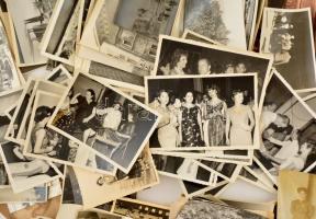 Egy doboznyi vegyes fotó tétel az 1940-50-es évekből