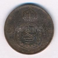 Brazília 1869. 20R Br T:2-
Brazil 1869. 20 Reis Br C:VF