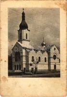 Szentmiklós, Beregszentmiklós, Cinadievo, Chynadiyovo; Görögkatolikus templom / Greek Catholic church (fl)