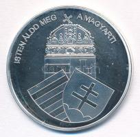 DN "Nemzetünk nagyjai - Mátyás király" Ag emlékérem tanúsítvánnyal (10,37g/0.999/35mm) T:P...