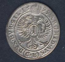 Ausztria/magyar verdejel 1699CB 1Kr Ag I.Lipót T:3+/3
