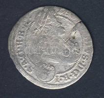 Ausztria/magyar verdejel 1698CB 3Kr Ag I.Lipót T:3 lapkahiba