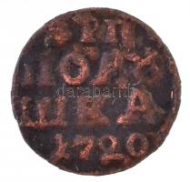 Orosz Birodalom 1720. Polushka (1/4k) Cu "I. Péter" T:3,3-
Russian Empire 1720. Polushka ...