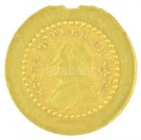DN "IX. Pius" Au emlékérem? (0,47g/13mm) T:2- ki.
ND "Pius IX" Au commemorative...