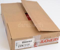 Piros még szegetlen méteráru + falvédő + padcsík