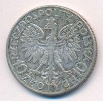 Lengyelország 1932. 10Zl Ag London T:2 patina Poland 1932. 10 Zlotych Ag London C:XF patina Krause Y...