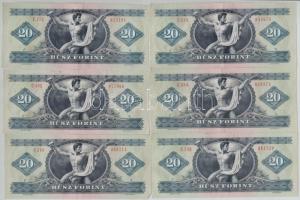 1980. 20Ft (6x) T:II