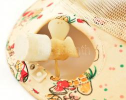 Napelemes, ventilátoros kalap, d: 28 cm