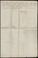 1873 Hadnagyi kinevezés nagysági Sághy Béla, az 53. Lipót herceg gyalogezred tartalékosa részére