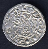 Salamon 1063-1074. Denár Ag ÉH.10. T:3+