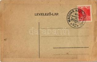 1918 Gróf Károlyi Mihály, magyar népminiszterelnök, az első magyar köztársasági elnök. Az Első Magya...