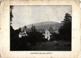 1932 Alsókéked (Kéked), Melczer kastély (b)