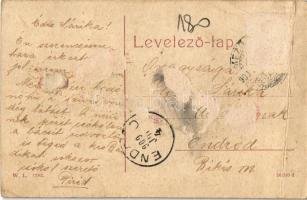 1909 Mezőtúr, szélmalom. W. L. 1382. / windmills (fa)