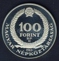 1983. 100Ft "Czóbel Béla" T:BU Eredeti tokban, tanúsítvánnyal!