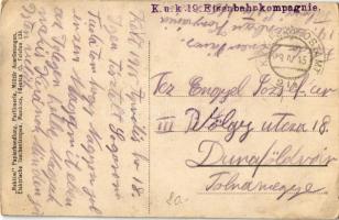 Kárpátalja, Üdvözlet a Kárpátokból! vasúti híd, vasútvonal a Kárpátokban / Gruss von den Karpaten / ...