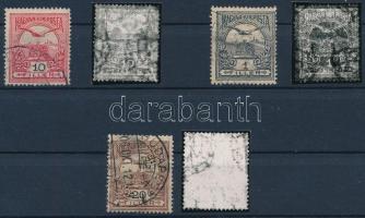 1906 Turul 3 érték fordított vízjellel