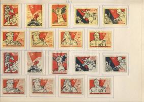 1192 darabos szovjet gyufacímke-gyűjtemény szépen rendszerezve