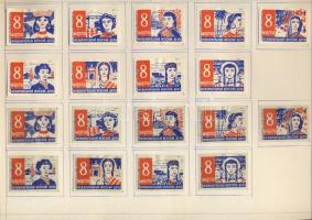 1192 darabos szovjet gyufacímke-gyűjtemény szépen rendszerezve