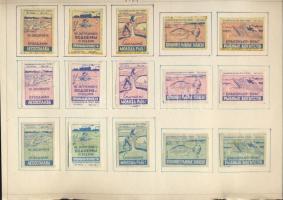 1192 darabos szovjet gyufacímke-gyűjtemény szépen rendszerezve