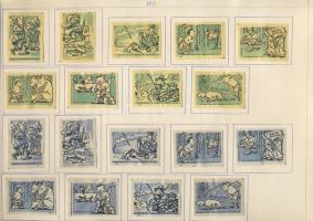 1192 darabos szovjet gyufacímke-gyűjtemény szépen rendszerezve