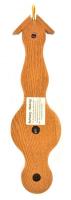 Barométer, fa alapon, h: 38 cm