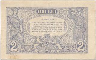 Románia 1920. 2L T:III
Romania 1920. 2 Lei C:F