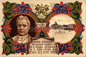 8 db régi külföldi képeslap, közte litho, címerek, vallás / 8 pre-1945 European postcards, among the...