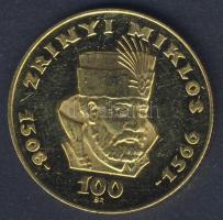 1966. 100Ft Au "Zrínyi" 8,41g T:exP Csak 3300db!