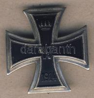 Német Birodalom/Császárság/Poroszország 1914-24. "Vaskereszt" I.oszt. homorú variáns, Fe ezüstözött T:2