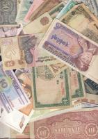 Hagyaték bankjegytétel 520db 1790-es évektől, egész világ, régi és új, jobbakkal T:I,II,III,IV