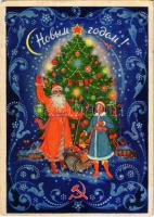 50 db MODERN motívumlap Mikulással, karácsonyi üdvözlőlapok / 50 MODERN motive cards with Saint Nicholas, Christmas greeting cards