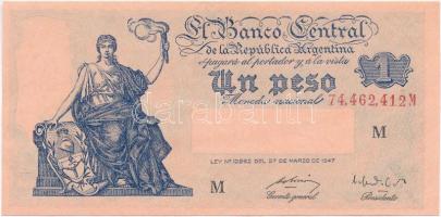 Argentína 1947. 1P T:I Argentina 1947. 1 Peso C:UNC