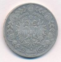 Ausztria 1900. 5K Ag "Ferenc József" T:2-,3 
Austria 1900. 5 Corona Ag "Franz Joseph...